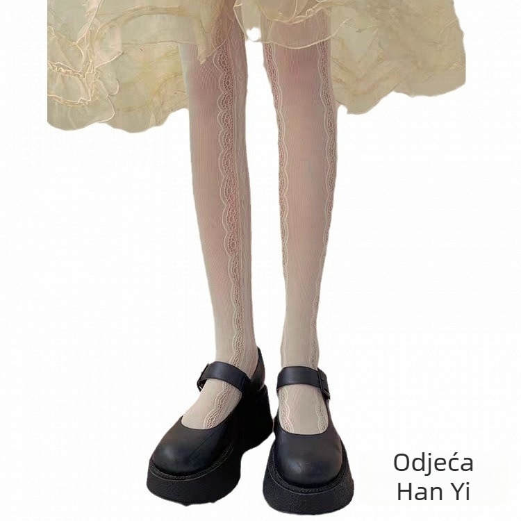 Najlon čarape-leggings, sladak stil, zaštita od sunca; za djevojčice 7–12 godina