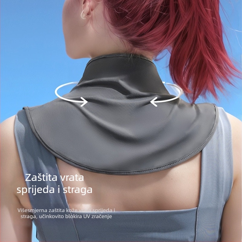 Rydo šal za zaštitu od sunca za vrat, najlonska tkanina, sadržaj 71–80%, zaštita od sunca, ulični stil