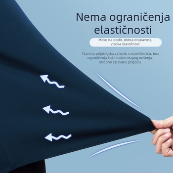 Muška košulja s flis podstavom, topla i debela za zimu, četvrtasti ovratnik, dugi rukavi, džep s dekoracijom