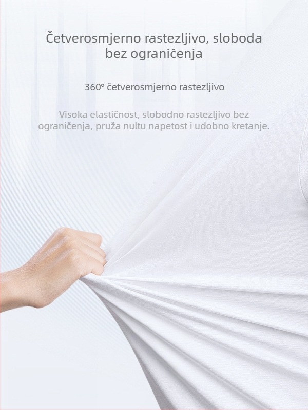 Košulja od modalnog kašmira – poslovno casual, dugi rukav, kvadratni ovratnik, bez peglanja, debela