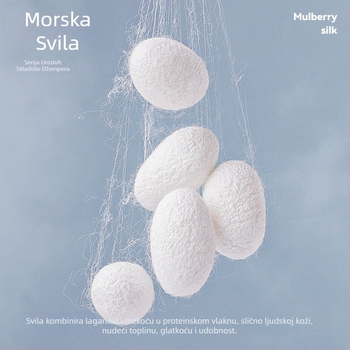 Muška košulja, Modal + mulberry svila, kvadratni ovratnik, duge rukave, bez peglanja