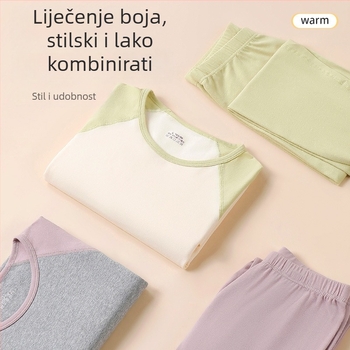 Djevojčice jesenji termalni gornji dio – 95% pamuk, jednovrstan, 181–200 g/m², za uzrast 7–18 godina