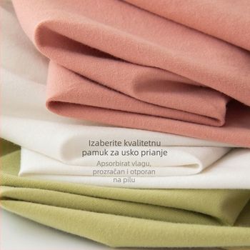 Ženski jesenski bazni set od pamuka, uski kroj, tanak, jedan sloj, 180–250 g/m²