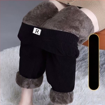 Harem hlače za zrelije žene, visoka struka, zimski stil, Tr tkanina, PVC 90–95% glavna tkanina, Other 30–50% sekundarna, srednja debljina, s etiketama, etiketa na ovratnik