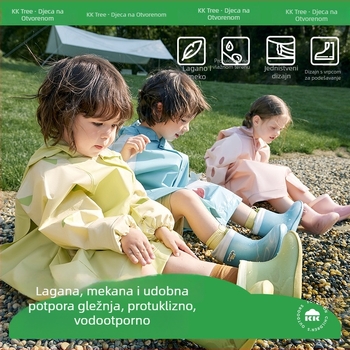 Kocotree dječje kišne čizme, unisex, PVC gornji dio, niski kroj, crtani stil