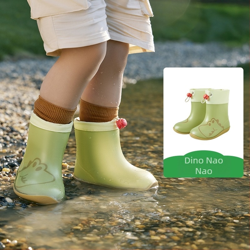 Kocotree dječje kišne čizme, unisex, PVC gornji dio, niski kroj, crtani stil
