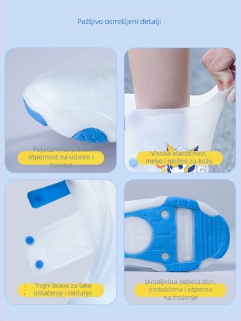 Dječje kišne čizme, unisex, niski dio, plastični gornji dio, za djecu 1-3 godine, proljeće-jesen, vodootporne