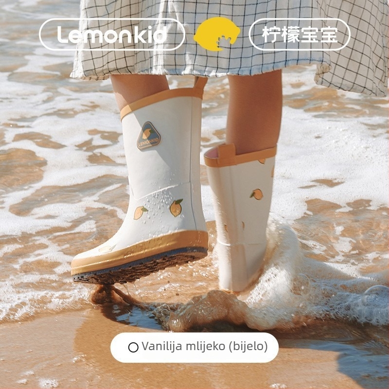 Lemon Baby dječje čizme za kišu od gume, vodootporne za dečke i djevojčice