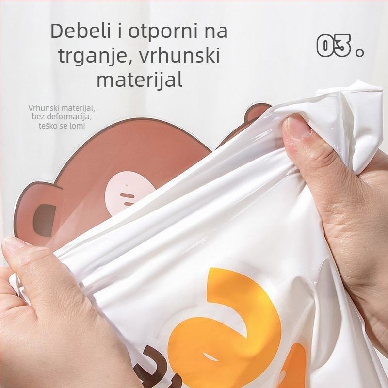 Millie the Fawn TPU dječje kišno pončo s crtanim medvjedićem, za dječake i djevojčice, unutarnja i vanjska upotreba