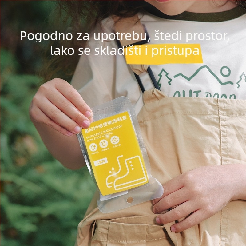 Lemon Baby jednokratne navlake za cipele za kišu, vodootporne i protuklizne, deblje za odrasle, pogodne za učenike i djecu