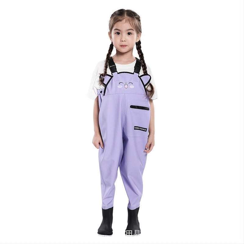 Dječje vodootporne hlače za aktivnosti na vodi - PVC tkanina, prozračan, otporne na habanje, unisex, za sve sezone