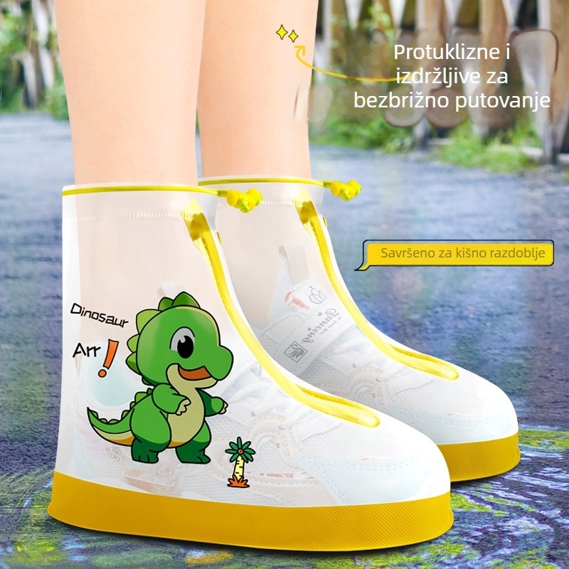Dječje PVC navlake za cipele s dizajnom crtića – vodootporne, protuklizne, otporne na habanje, protiv prljavštine