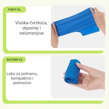 Lateksne zaštitne navlake za cipele (Materijal: Latex; Jednokratne: Da; Otisnuti logotip: Da; Stil: Minimalistički)