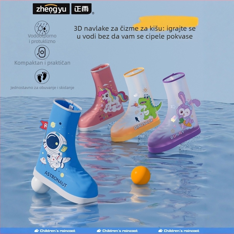 Kišne čizme: vodootporne, protuklizne, otporne na habanje — porijeklo Jiangsu, Rain marka, privatna oznaka, 150 komada u kutiji, moderan minimalistički stil, mogućnost prilagodbe