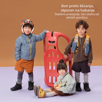 Topstar dječje čizme za snijeg s fleecem – kratke, visoke zimske čizme za djecu, tople i vodootporne