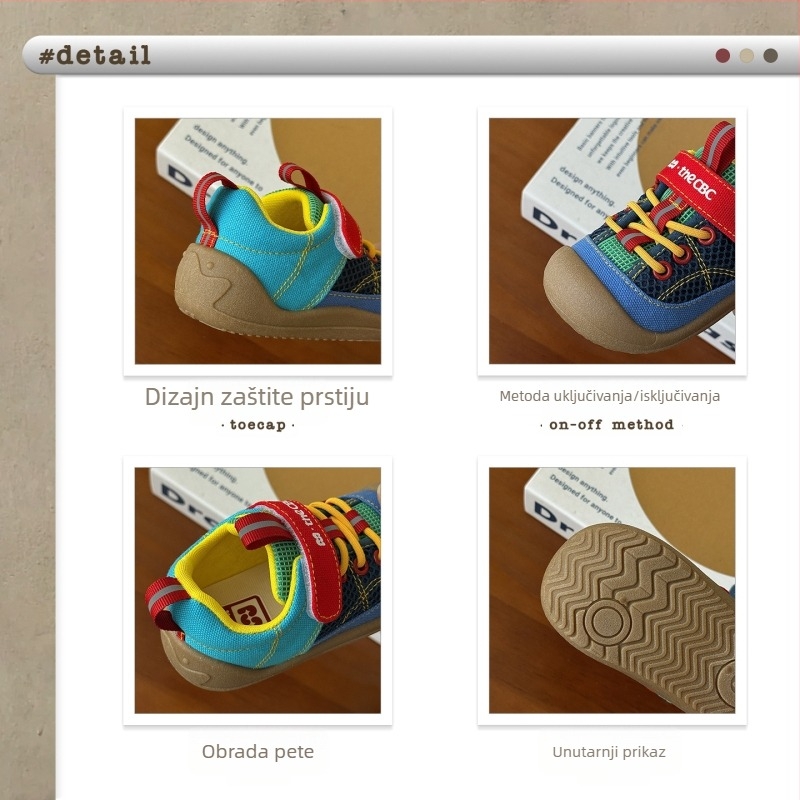 Unisex tenisice s Velcro kopčanjem – prozračne i upijaju znoj; gornji dio: twill canvas i prilagođena tkanina; potplat: TPR guma i plastično dno; ulošak: inženirski debeli ulošci