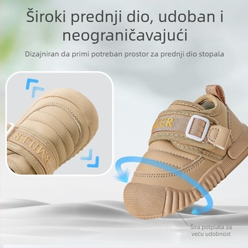 Bramil jesen 2025 dječje cipele - protuklizne, prozračne, mekana podplat, zatvaranje na Velcro, niski gornji dio, crtani stil, Unisex, za 12-48 mjeseci