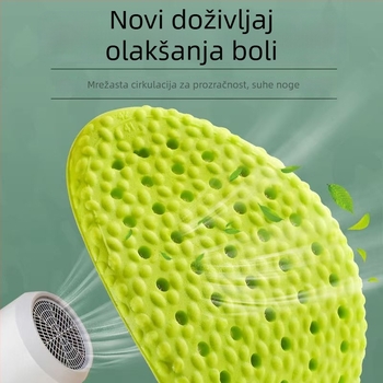 Sportske uloške EVA: iznimno mekane, apsorpcija šokova, kontrola mirisa, prozračne, univerzalne