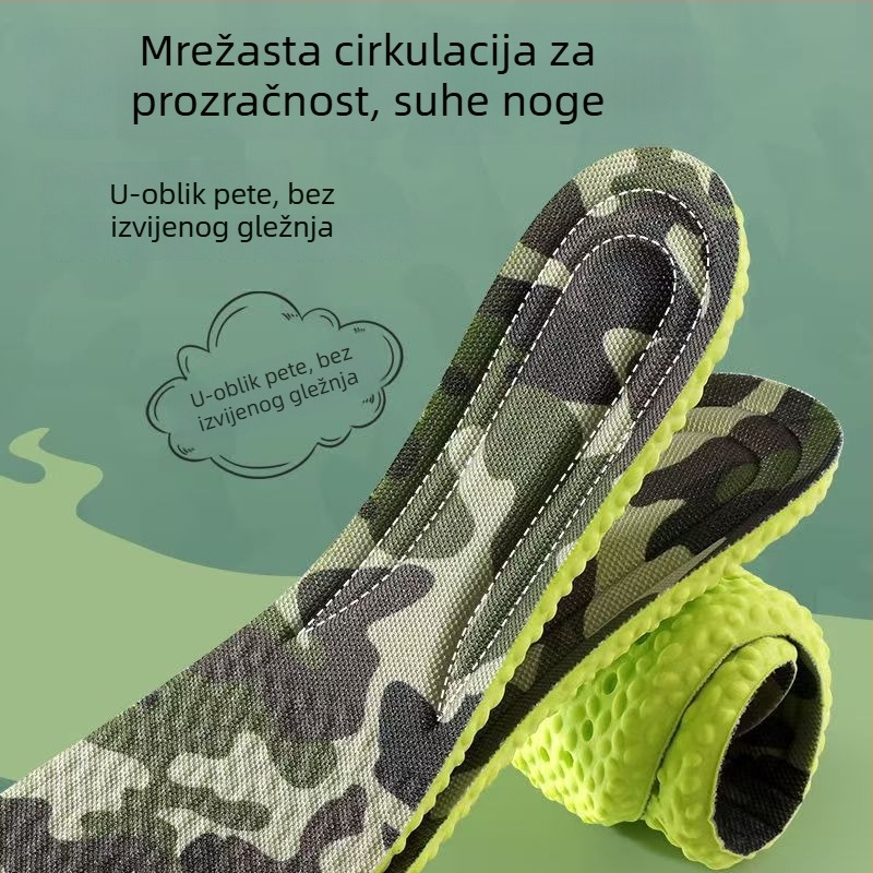 Sportske uloške EVA: iznimno mekane, apsorpcija šokova, kontrola mirisa, prozračne, univerzalne