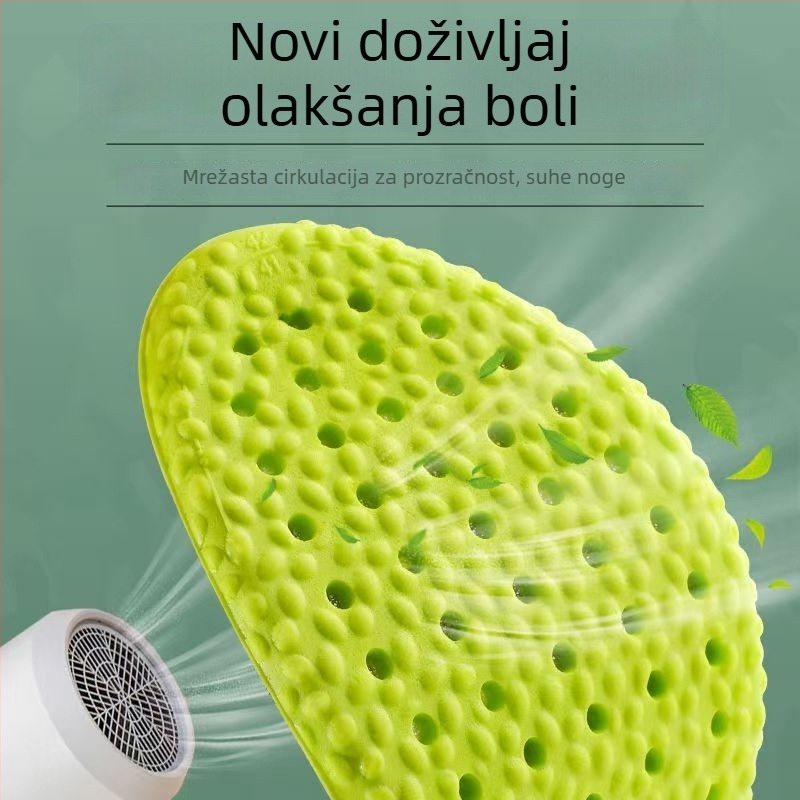 Sportske uloške EVA: iznimno mekane, apsorpcija šokova, kontrola mirisa, prozračne, univerzalne