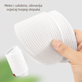 Tabanice od 100% pamuka, 8-slojne ručno izrađene, cijela uloška, model qcb, pogodna za tenisice, kožne, casual, platnene i radne cipele, upija znoj i diše