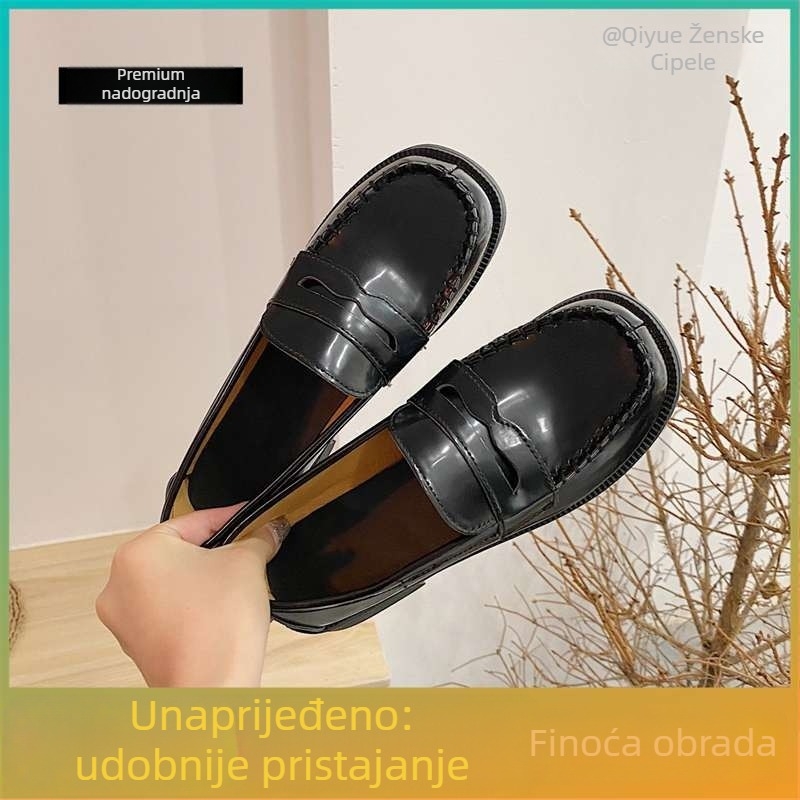 Mary Jane cipele, japanskog stila, Peep Toe, visina pete preko 8 cm, uzorak lubanje