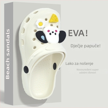 Cartoon DIY dodaci za dječje klogs cipele – EVA gornji dio, balon podloga, prozračne, za djecu 7–12 godina, unisex
