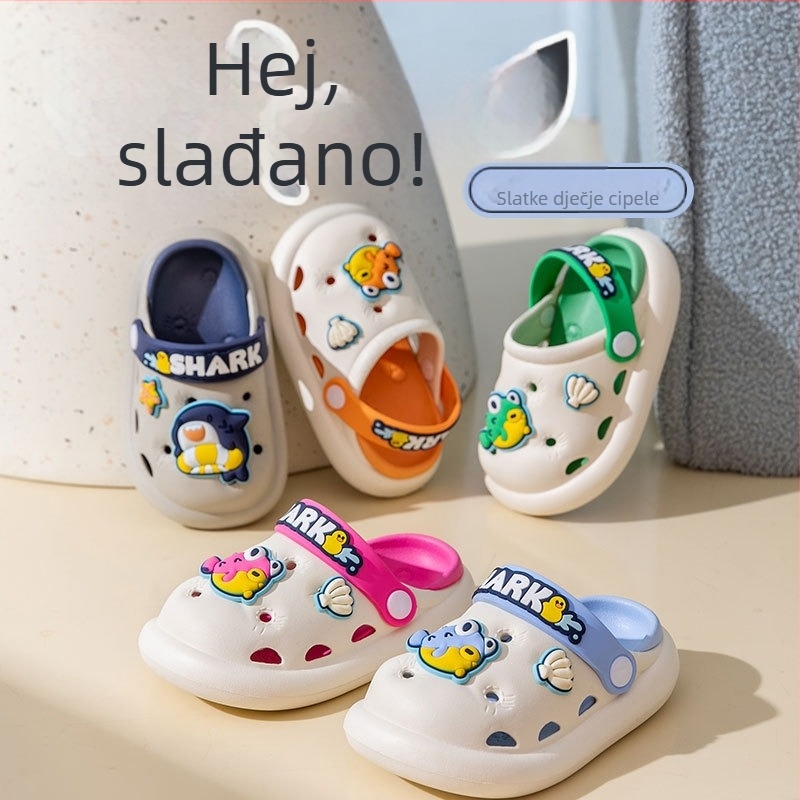 Dječje EVA cipele s rupicama, uzorak crtić, unisex, prozračne