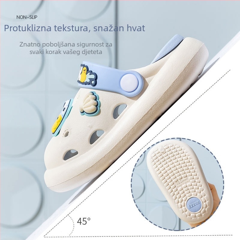 Dječje EVA cipele s rupicama, uzorak crtić, unisex, prozračne