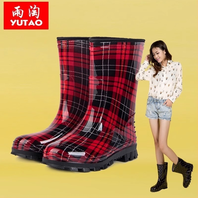 Ženske kišne čizme, unisex, iznad koljena, povećanog debljine, za sve sezone, za odrasle