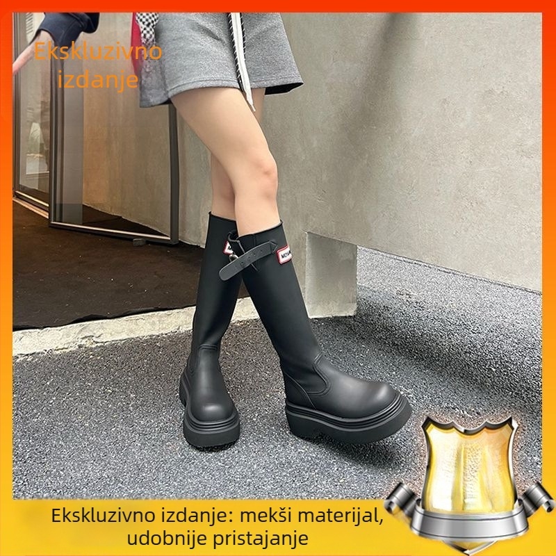 Visoke kišne čizme od PU, protuklizna debela potplata, za sve sezone