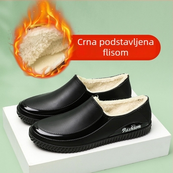 Ženske vodootporne cipele za kišu s niskim krojem, kratke PVC gumene cipele za posao i kuhinju