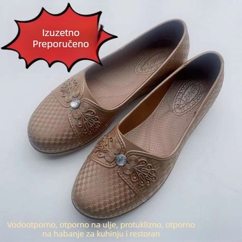 Ženske čizme za kišu s PVC gornjim dijelom, iznad koljena, pogodne za jesen i zimu