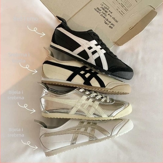 Ženske slip-on tenisice za svakodnevnu upotrebu – retro blok dizajn, mrežasti gornji dio, gumena potplat, niski pet 1–3 cm, srednja visina gornjeg dijela