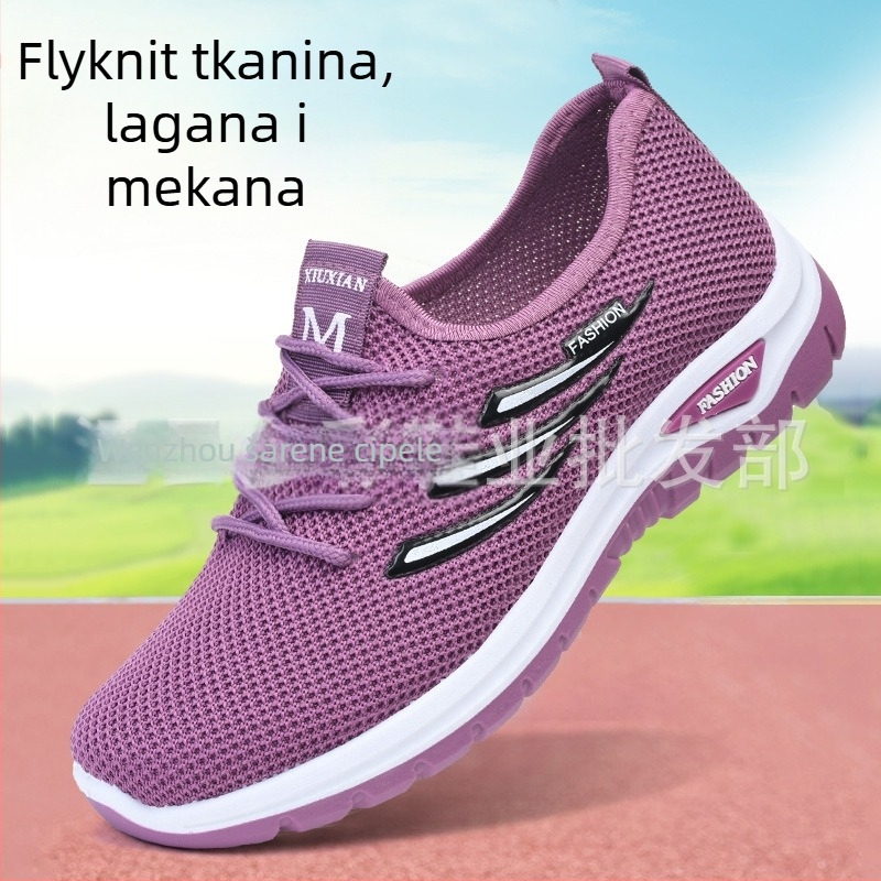 Unisex sportske casual tenisice s mrežastim gornjim dijelom, vezanje, injekcijska potplat, niski kroj, okrugli nos (mrežasti gornji dio; vezanje; injekcijska potplat; niski kroj; okrugli nos)