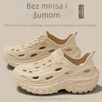 Cipele za rijeke - Unisex, EVA gornji dio i EVA potplat, 3 cm debljina potplata, injektirana potplata.