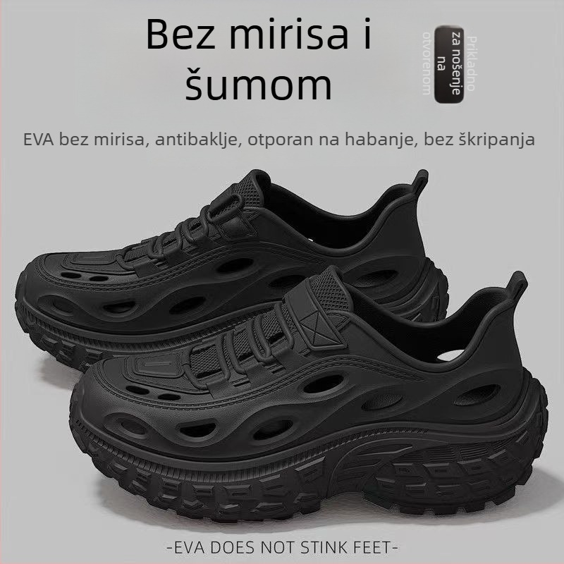 Cipele za rijeke - Unisex, EVA gornji dio i EVA potplat, 3 cm debljina potplata, injektirana potplata.