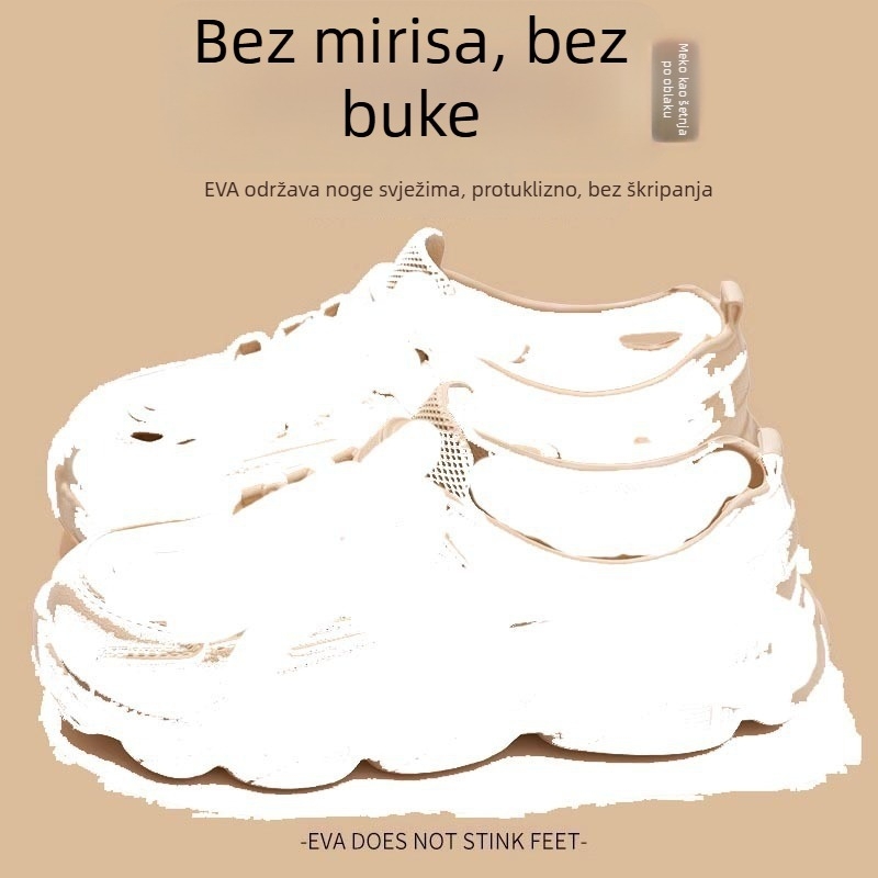 Cipele za rijeke - Unisex, EVA gornji dio i EVA potplat, 3 cm debljina potplata, injektirana potplata.