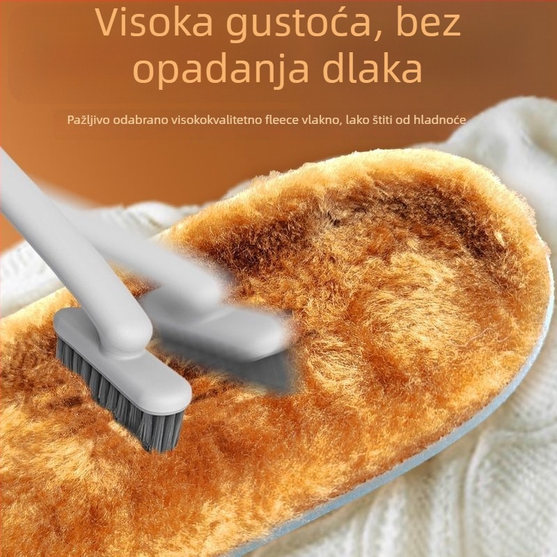 Zimske uloške za čizme – flis podstavljene, prozračna; model XY39; materijal: Dali cotton + long hair crystal velvet; cijela uložak