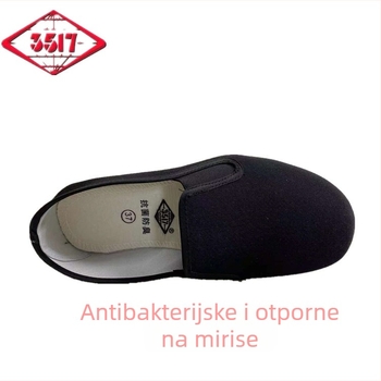 Muške platnene tenisice, okrugli nos, niski gornji dio, prozračne, PVC potplat