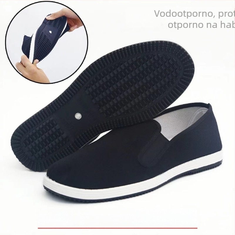 Platnene slip-on tenisice, vodootporne, prozračne, unisex, niski gornji dio, tekstilna uložak