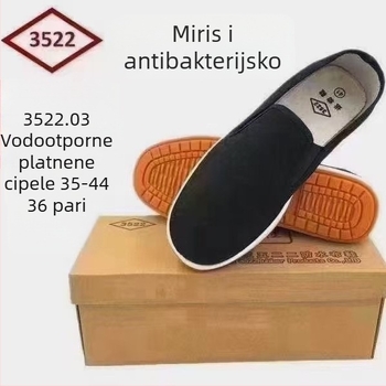 Unisex platnene tenisice s niskim gornjim dijelom, prozračnim tekstilnim uloškom i gumenim đonom