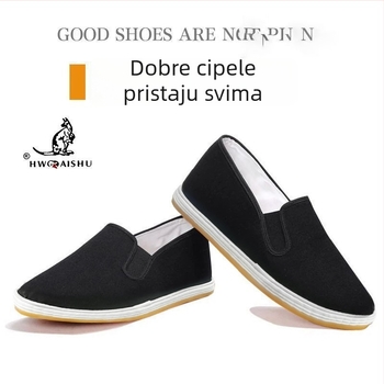 Slip-On tenisice od platna s elastičnim otvorom, niski gornji dio, unisex, potplat od goveđeg tetiva, injekcijski oblikovana potplata, za jesen