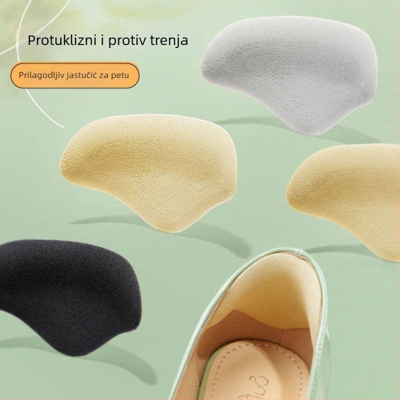 Jastučić za petu – zaštita od habanja i klizanja za kožne cipele; kompatibilan s tenisicama, čizmama, sandalama, svakodnevnom i radnom obućom; sve sezone