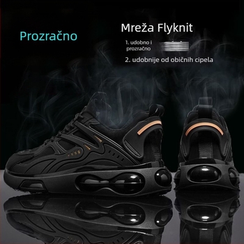 Muške loaferice s mrežastim gornjim dijelom, prozračne, niski potplat 1–3 cm, injektirana potplat, s vezanjem