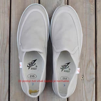 Jihua 3537 Kanvas Slip-On Tenisice, Unisex, Niskog profila, Okrugli vrh, Gumeni potplat