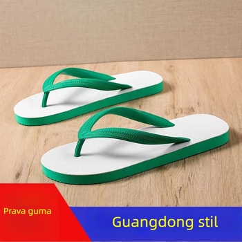 Muške gumene japanke s protukliznim debelim potplatom, lagane, otporne na habanje, plaža