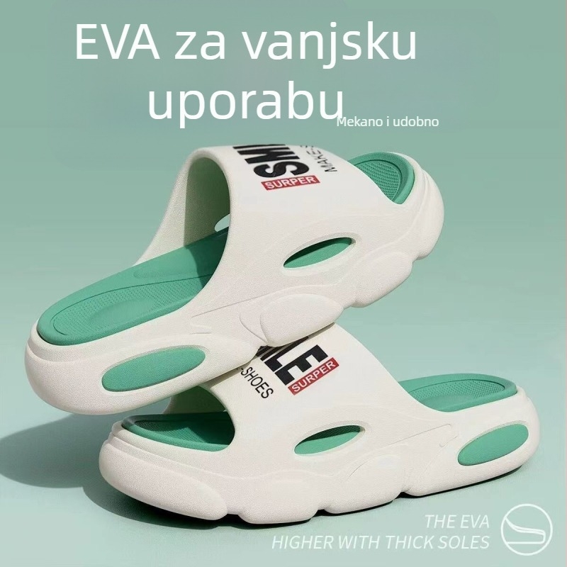 Muške EVA sandale – EVA gornji dio, EVA potplat, ležerni stil, potplat oblikovan injekcijom