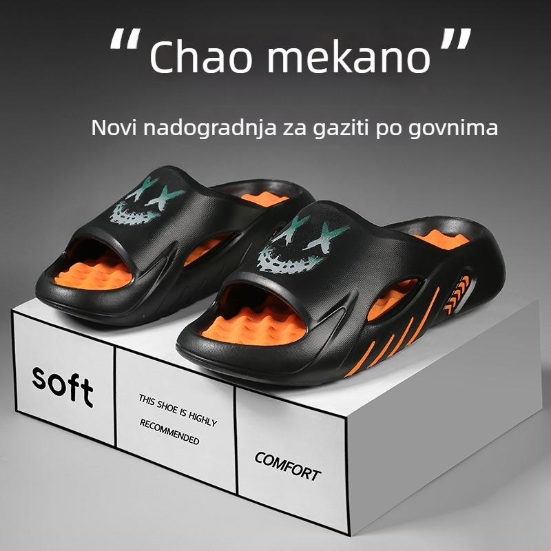 Muške papuče s masažom stopala, protuklizne, EVA materijal