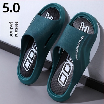 Flip-flopi s debelim potplatom – unisex, PVC gornji dio i potplat, protuklizni, otporni na miris, injekcijski potplat, ležerni ljetni stil (Unisex; PVC gornji dio i potplat; injekcijski potplat; protuklizni; otporni na miris)